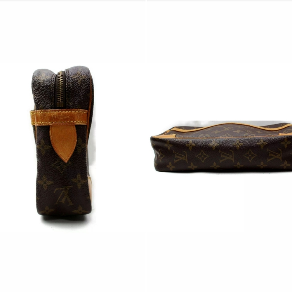 Louis Vuitton Compiegne 28 Mono Clutch Authentic - Picture 8 of 8